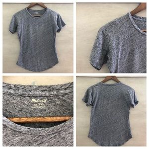 Madewell Gray short sleeve shirt size xxs